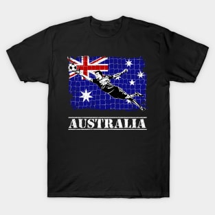 Australia Soccer Supporter Goalkeeper Shirt T-Shirt